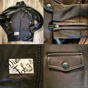 Men's Small Authentic Diesel Zip up Sweater